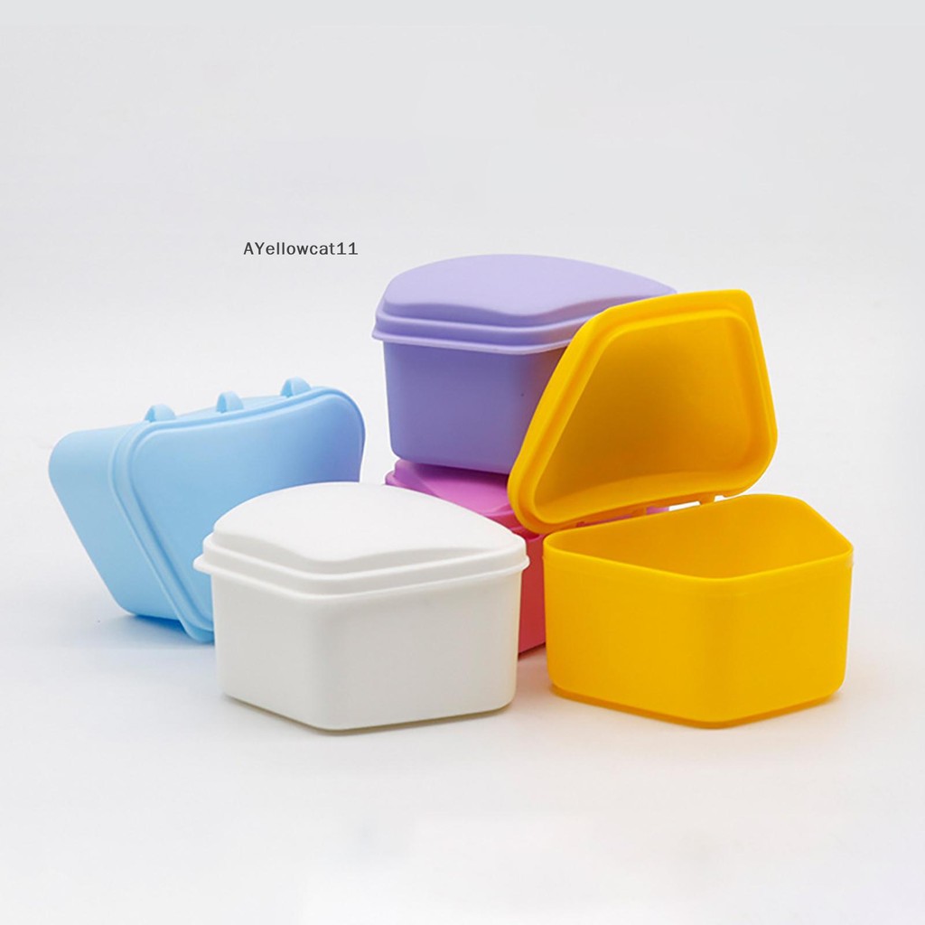 AA Tooth Retainer Box Brace Container Mouthguard Guard Denture Storage ...
