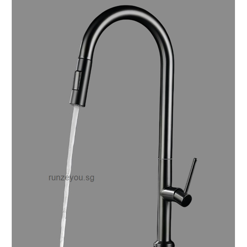 RUNZEU Local warranty kitchen Single cold faucet basin sink faucet ...