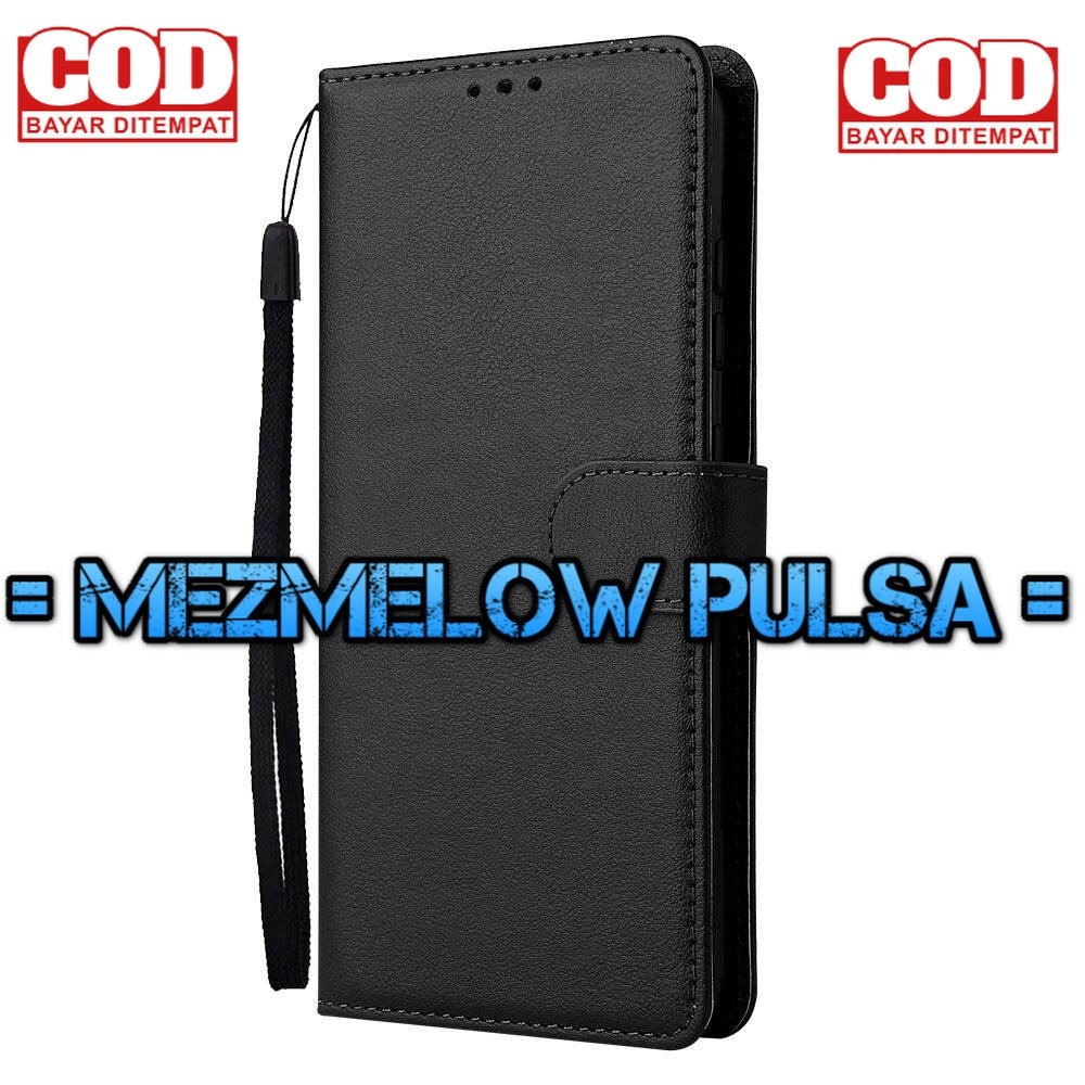 Leather Case Casing Kulit Flip Wallet Cover Case Flip Case XIAOMI REDMI 10C / XIAOMI POCO C40