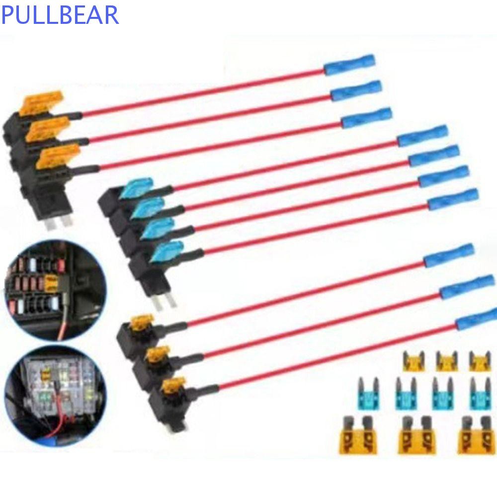PULLBEAR Low Profile Mini Fuse Taps, 12V Upgraded Car Add a Circuit ...