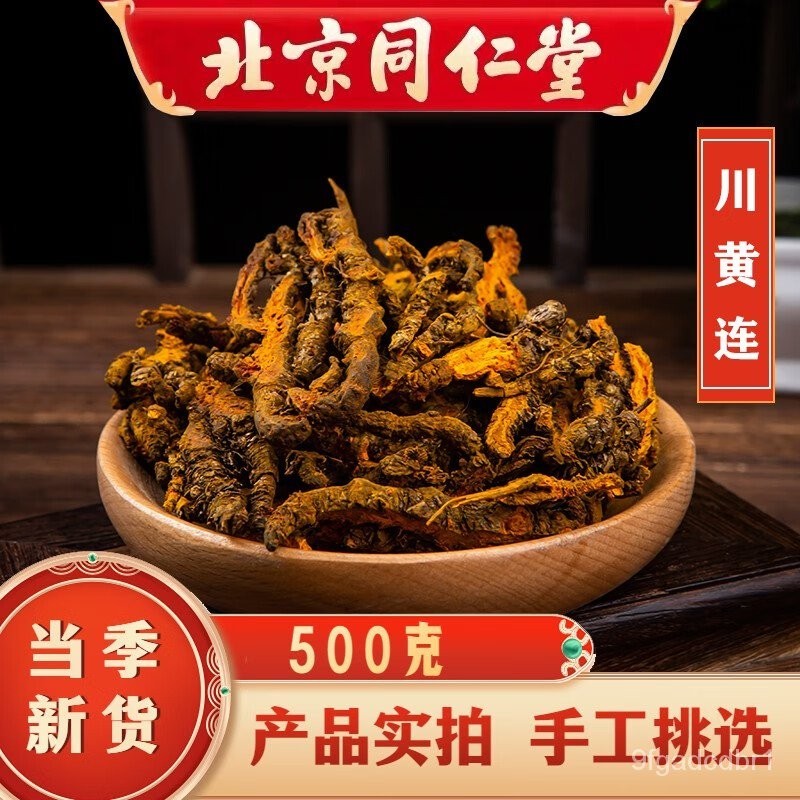 Beijing Tongrentang Coptis Chinensis Tablets Chinese Herbal Medicine ...