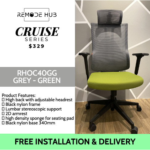 ERGONOMIC OFFICE CHAIR FREE DELIVERY INSTALLATION Shopee Singapore