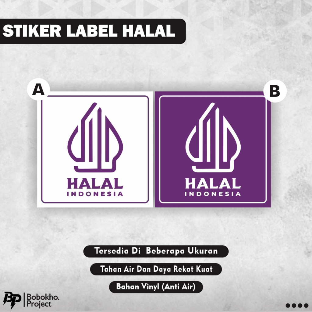 Halal Logo Stickers / Halal Food Stickers / Halal Drink Stickers ...