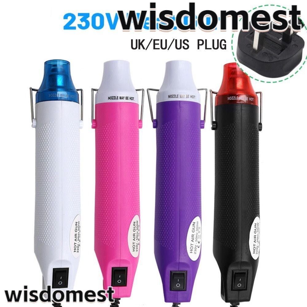 WISDOMEST Hot Air Mini Drying Paint Crafts DIY Tool 300W 220V Shrink ...
