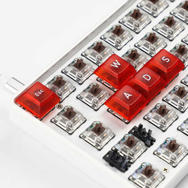 keycaps cute keycaps jelly keycaps purple keycaps moa keycaps DSA ...