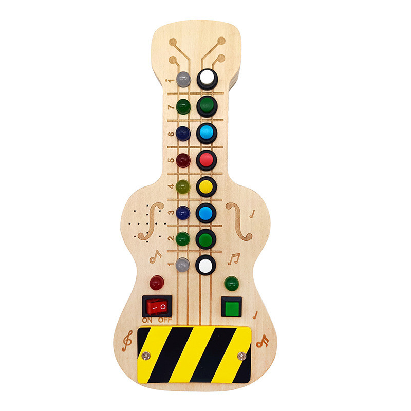 Wooden Sensory Toys For Kids Montessori Music Teaching Aids Switch ...