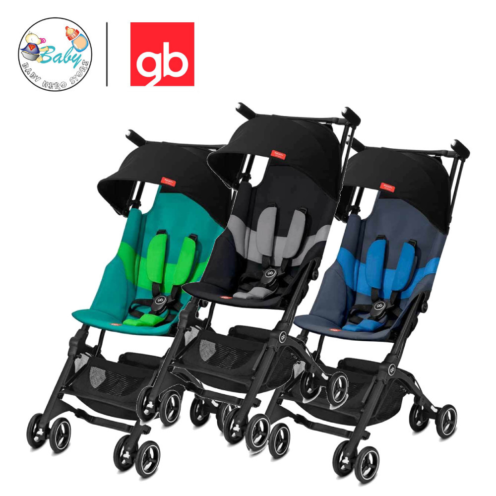 GB Pockit Plus All Terrain Stroller Pockit Lightweight Cabin Size Kereta Sorong Bayi 6 months to 22kg Shopee Singapore