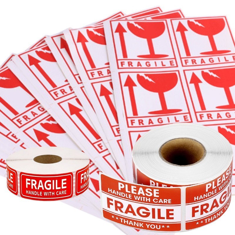 Fragile Sticker / Cargo Label / Carton Box Label / Bubble Wrap Label ...