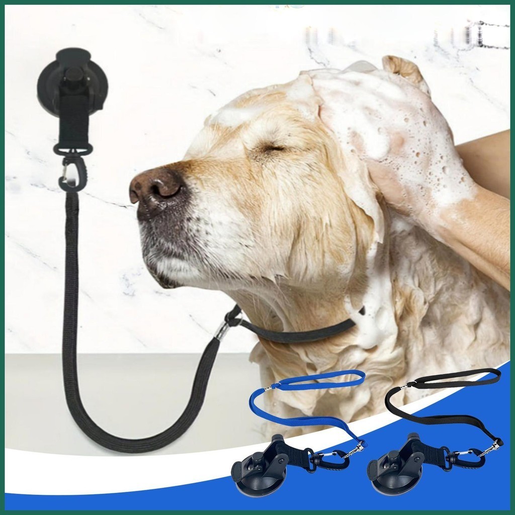 Grooming Loops Pet Bath Tether with Suction Cup Dog Restraint for ...