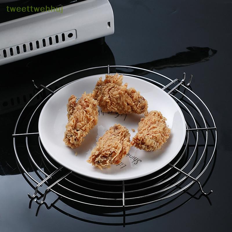 tweettwehhuj 304 Stainless Steel Thick Line Semicircle Hanging Pan ...