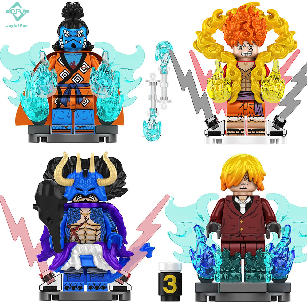 One Piece Luffy Compatible Lego Building Blocks Zoro Jinping Doflamingo ...