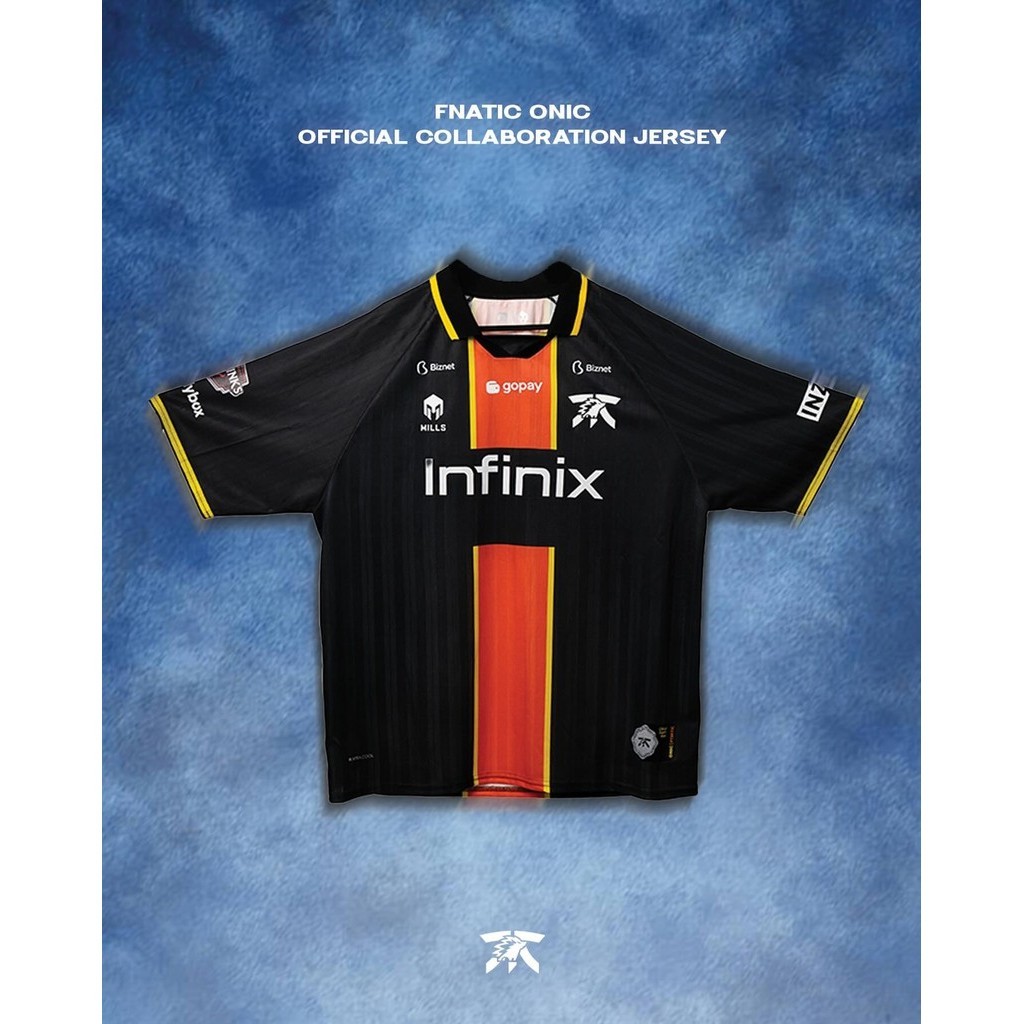 2024 FNATIC ONIC E-sports OFFICIAL JERSEY,Latest Men's Outdoor