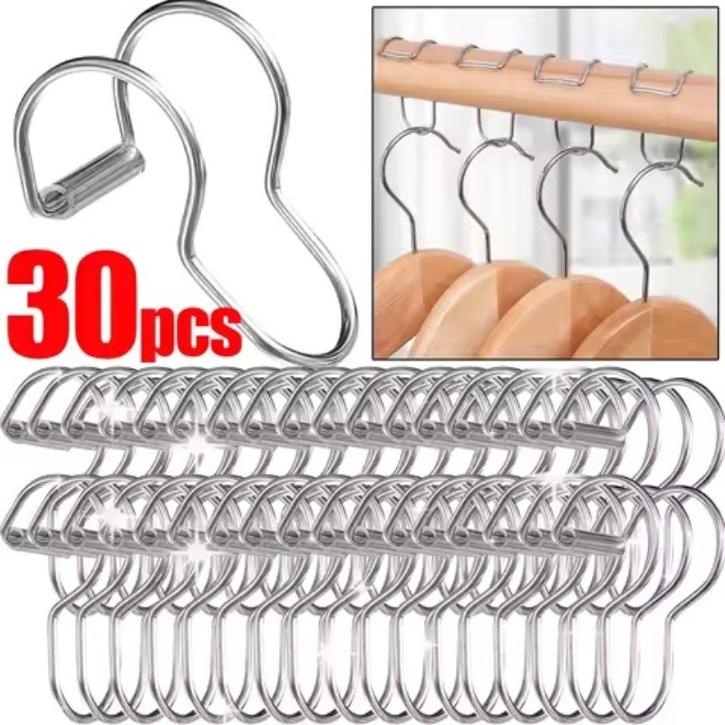 S/M/L Stainless Steel Hanger Buckle - Anti-slip Windproof Fixed Lock ...