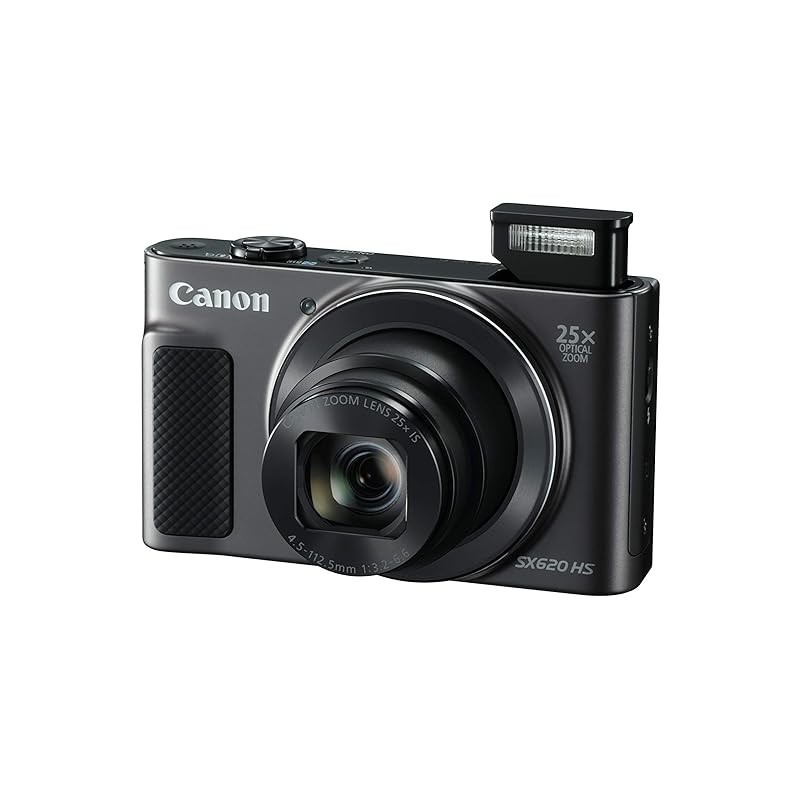 Canon Compact Digital Camera PowerShot SX620 HS Black 25x optical