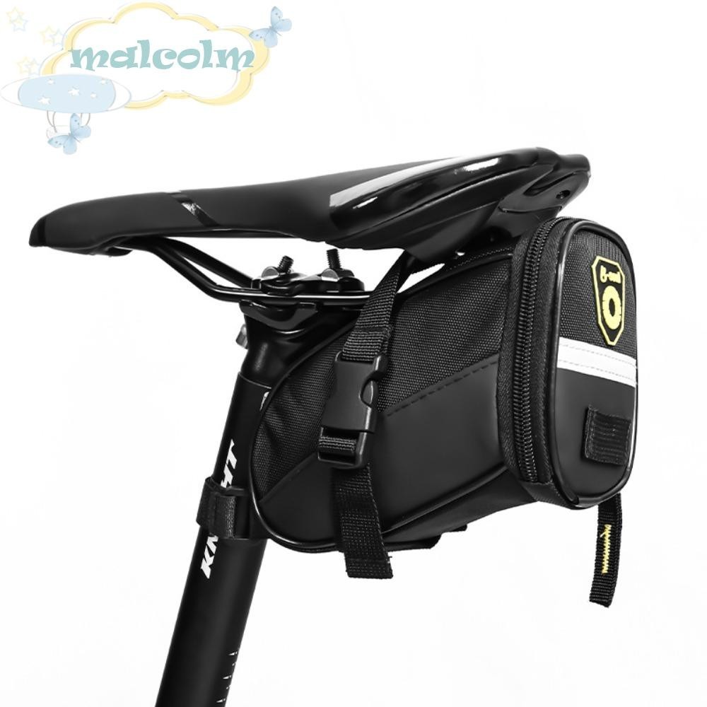 MALCOLM Bicycle Folding Tail Bag, Ultralight Cushion Bag Bike Tail Bag ...