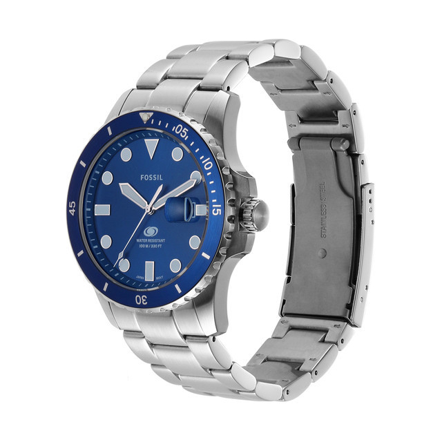 Fossil watches blue face sale