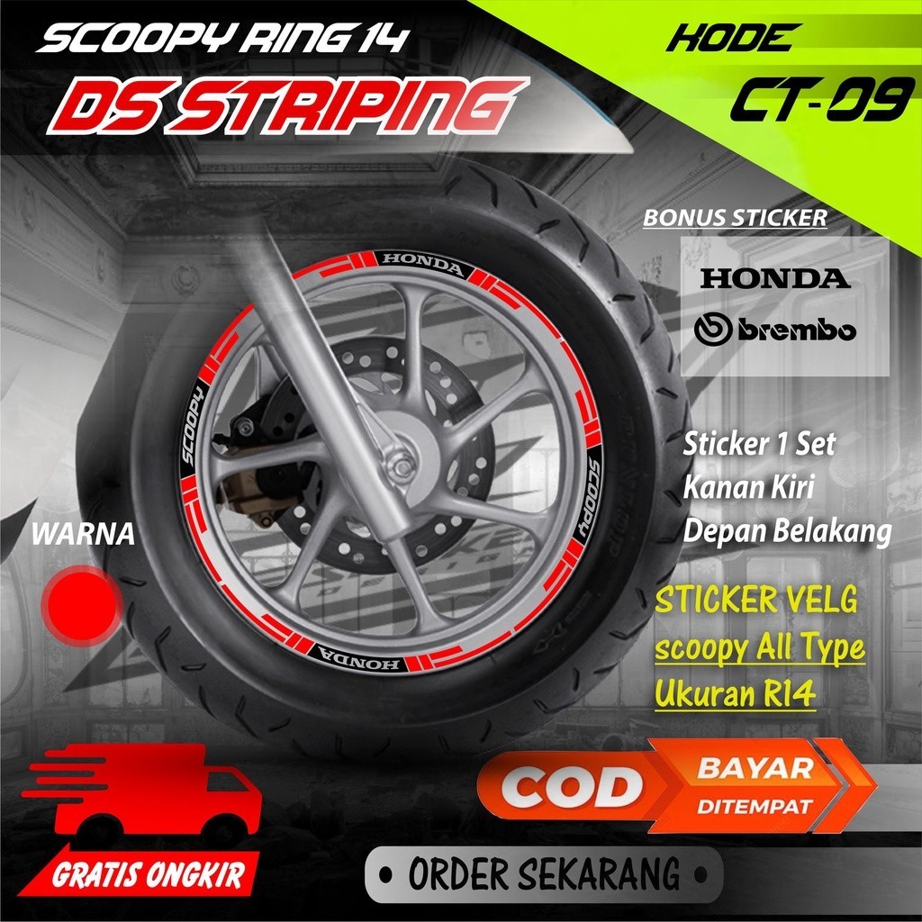 Ct-09 Sticker Cutting Sticker R14 All Type Racing Lis List Variation ...