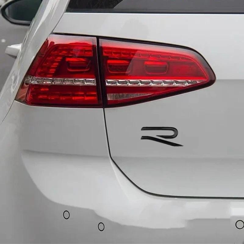 Metal Car Rear Trunk Sticker Fender Side Badge Decals for Volkswagen VW ...