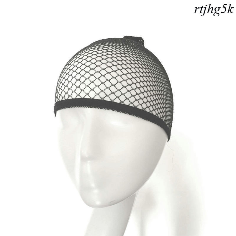Elastic Weaving Wig Cap Hair Net Hat Fish Net Mesh Hair Net | Shopee ...