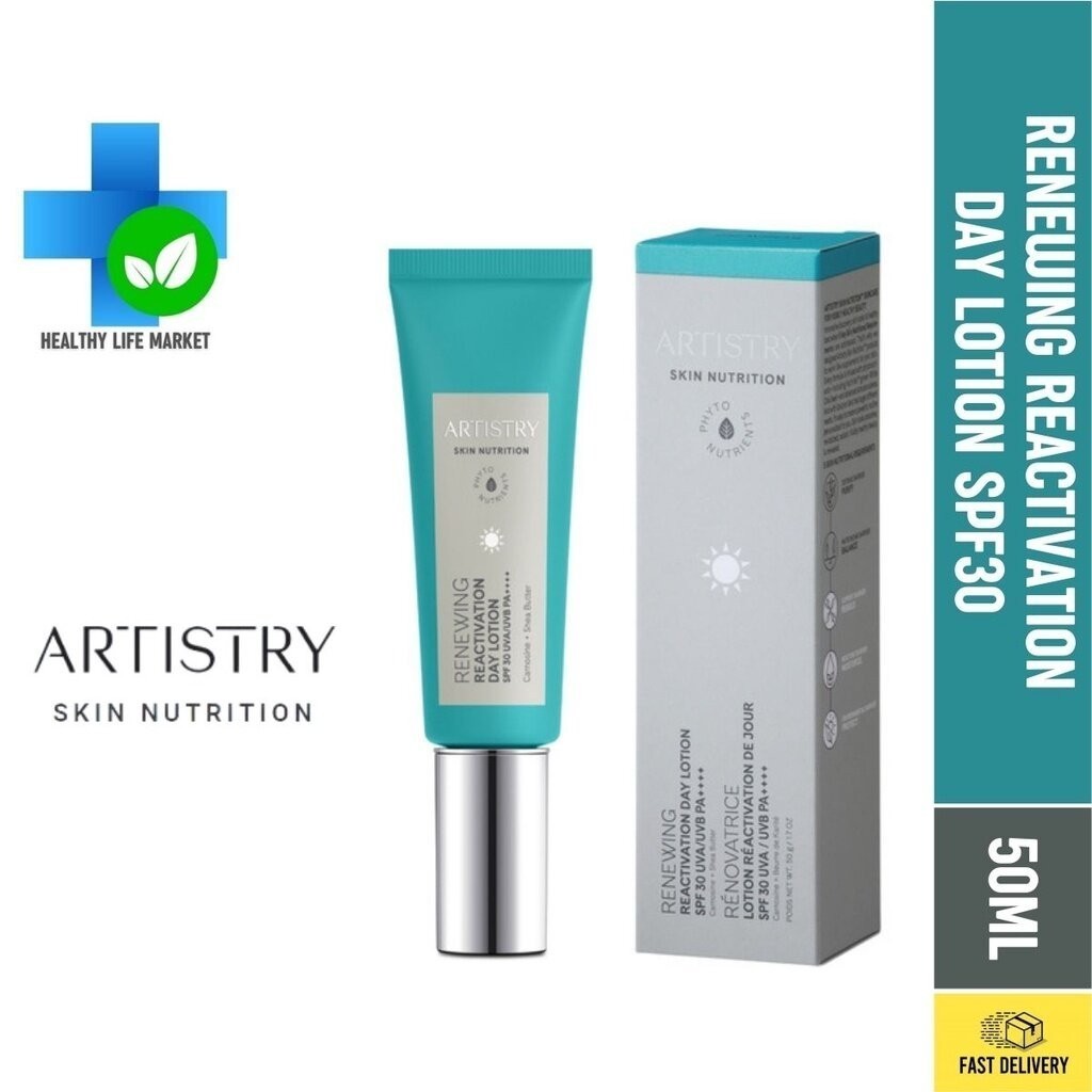 ARTISTRY SKIN NUTRITION Renewing Reactivation Day Lotion SPF 30 - (50ml ...