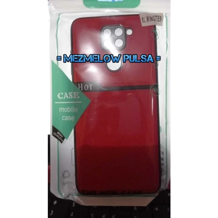 Case Lens Casing Hard Case Splicing Leather Kamera / Caseng XIAOMI REDMI NOTE 9 BIASA - Gambar 2