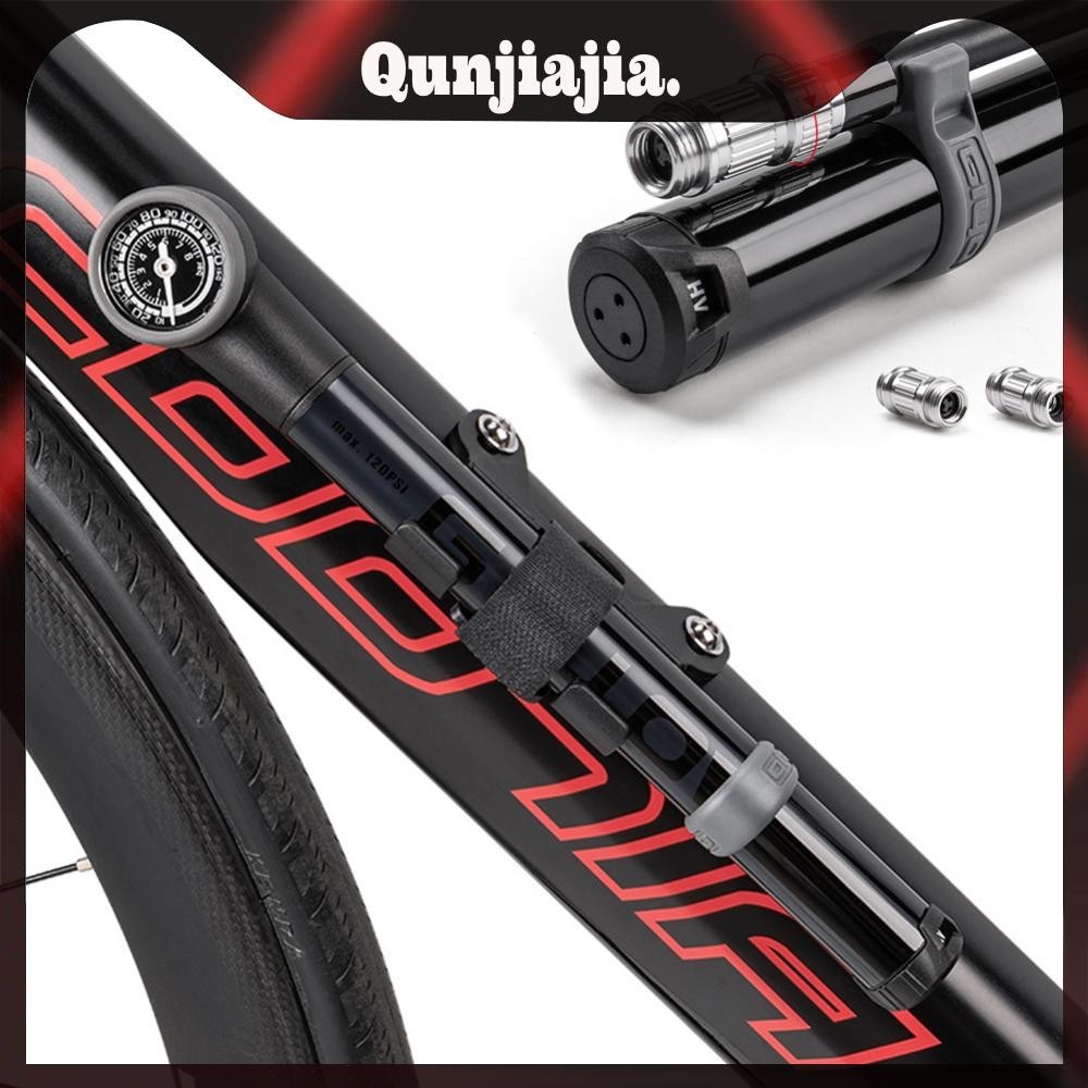 Giyo 120psi Portable Bicycle Pump Hidden Hose Design Mini Bike Tyre  Inflator Mtb Road Bike Schrader Presta Valve Hand Air Pump