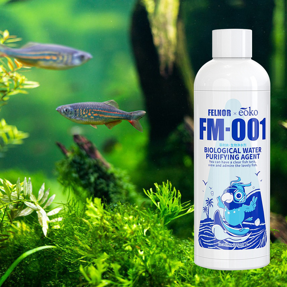 300ML Fish Tank Water Purifier Algae Remover Safe Aquariums Water Purifying Agents For Crystal Clear Water Shopee Singapore