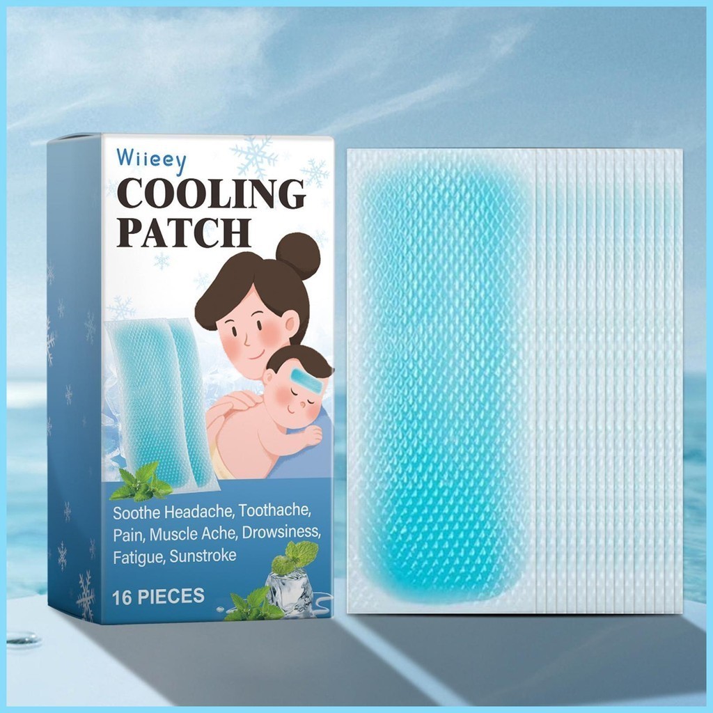 Cooling Patches For Kids 16 Sheets Fever Cooling Pads For Kids Quick ...