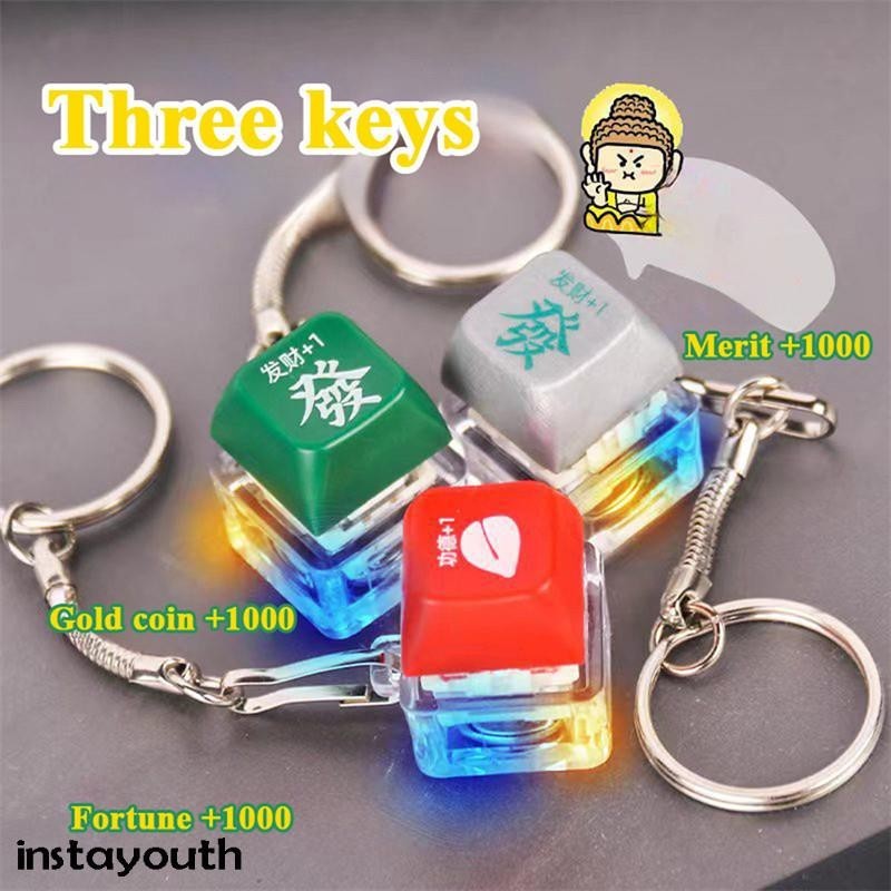 Mechanical Switches Keychain For Keyboard Switches Tester with LED ...