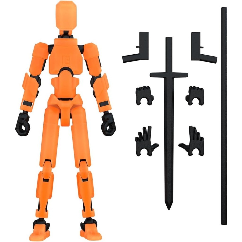 MerryXD Titan 13 Action Figure,Assembly Completed Dummy 13 Action