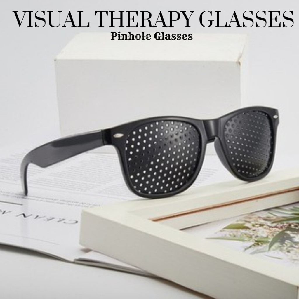 SG READY STOCK Pinhole Glasses Visual Therapy Eyewear Vision | Shopee ...