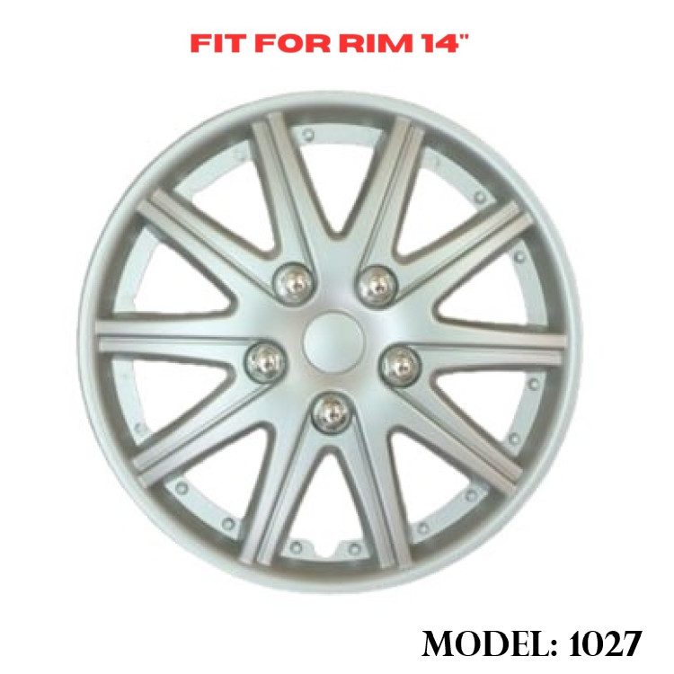 Universal 14'' Inch Car Wheel Cover Tyre Center Hub Cap Rim 1027 (price ...
