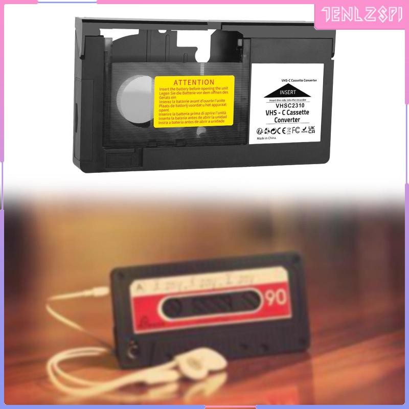 [Acituna] VHS C Tape Cassette Adapter Vcr Player Device Portable ...