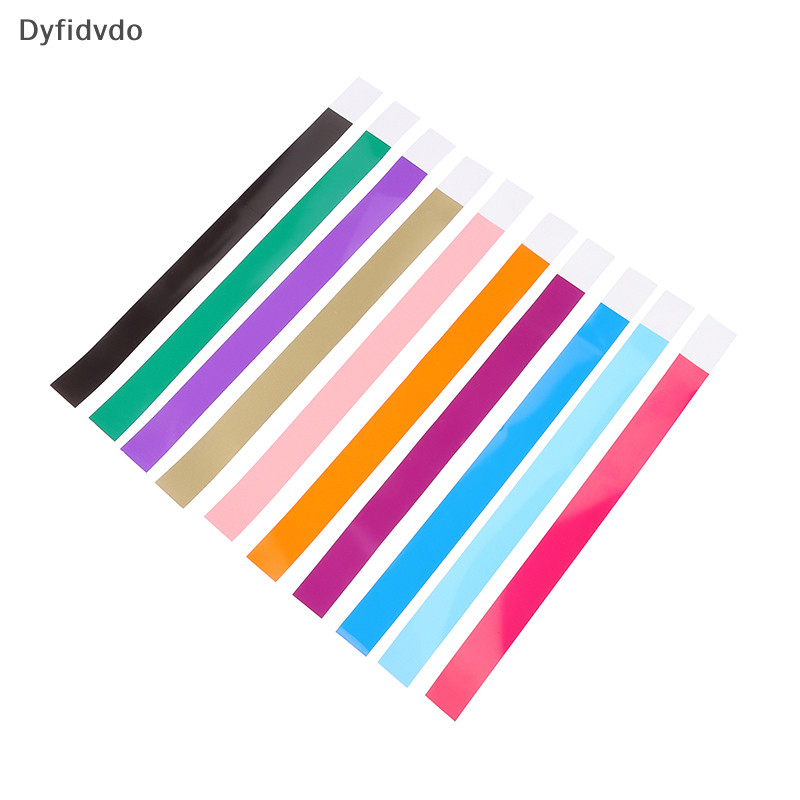 Dyfidvdo 100pcs Disposable Wristband Sticker Paper Waterproof Events ...