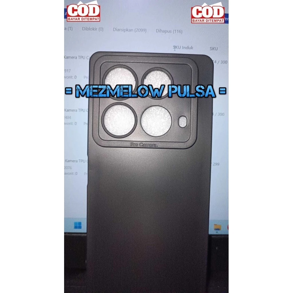 Casing Pelindung Kamera TPU Caseng Softcase INFINIX NOTE 40 4G