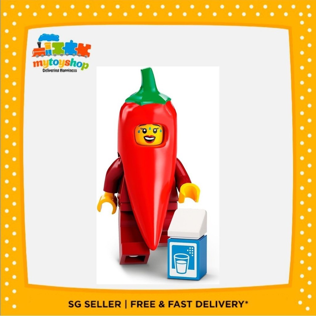 LEGO 71032 Chili Costume Fan Minifigure | Shopee Singapore