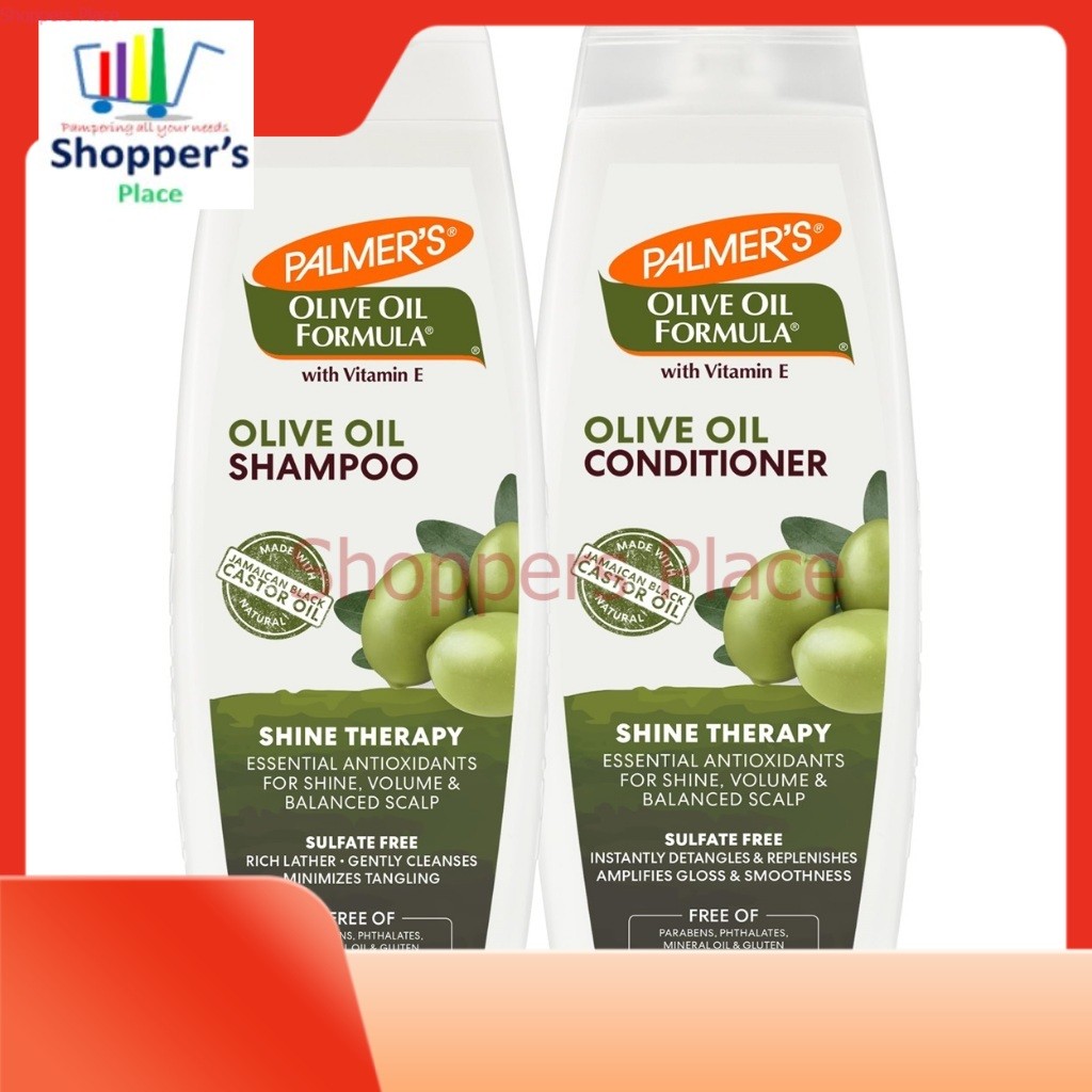Palmers Olive Oil Formula Shampoo 400 Ml – Mit Kaltgepresstem Olivenöl Für Glanz & Pflege, Sulfatfrei