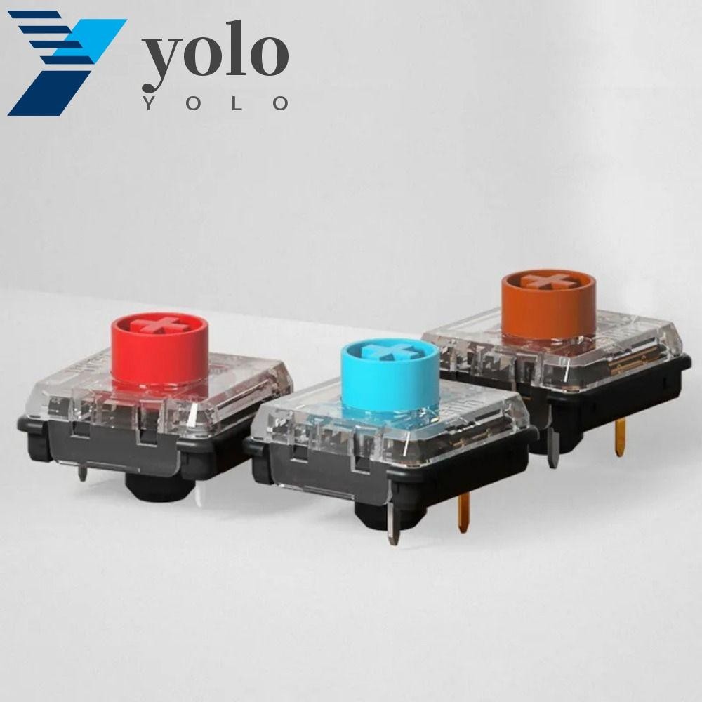 YOLO 10pcs Choc V2 Low Profile Switch, Acrylic Mini Keyboard Low ...