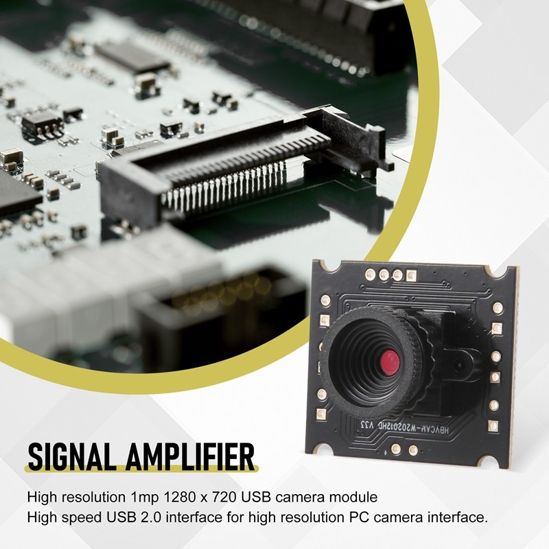 USB Camera Module OV9726 CMOS 1MP 50 Degree Lens USB IP Camera Module ...