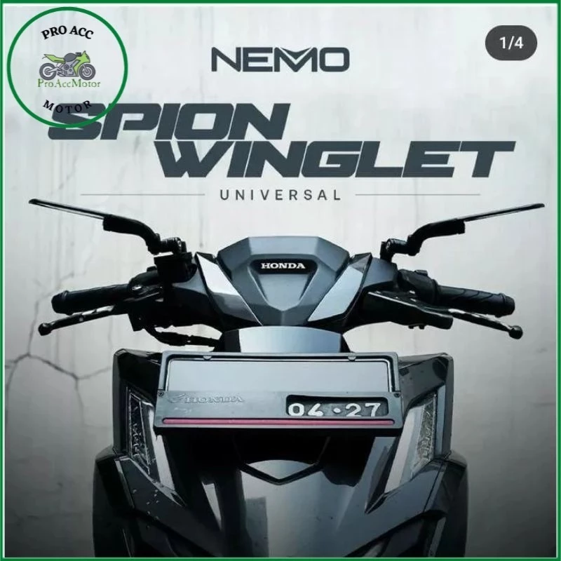 Spion Winglet stylo 160 VARIO 125 150 160 ADV PCX BEAT NMAX AEROX LEXI Universal - Gambar 2