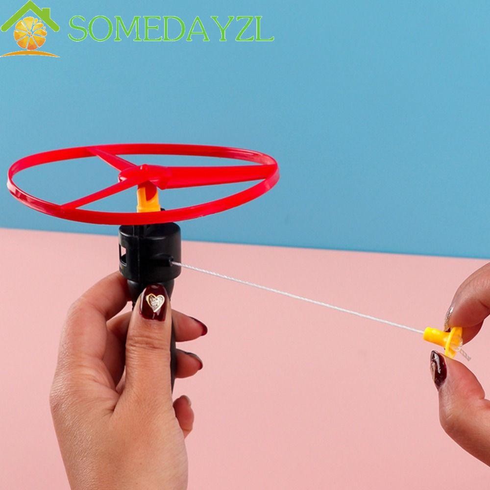 SOMEDAYMX Propeller Helicopter Outdoor Toys, Outdoor Toys Flying Spin ...