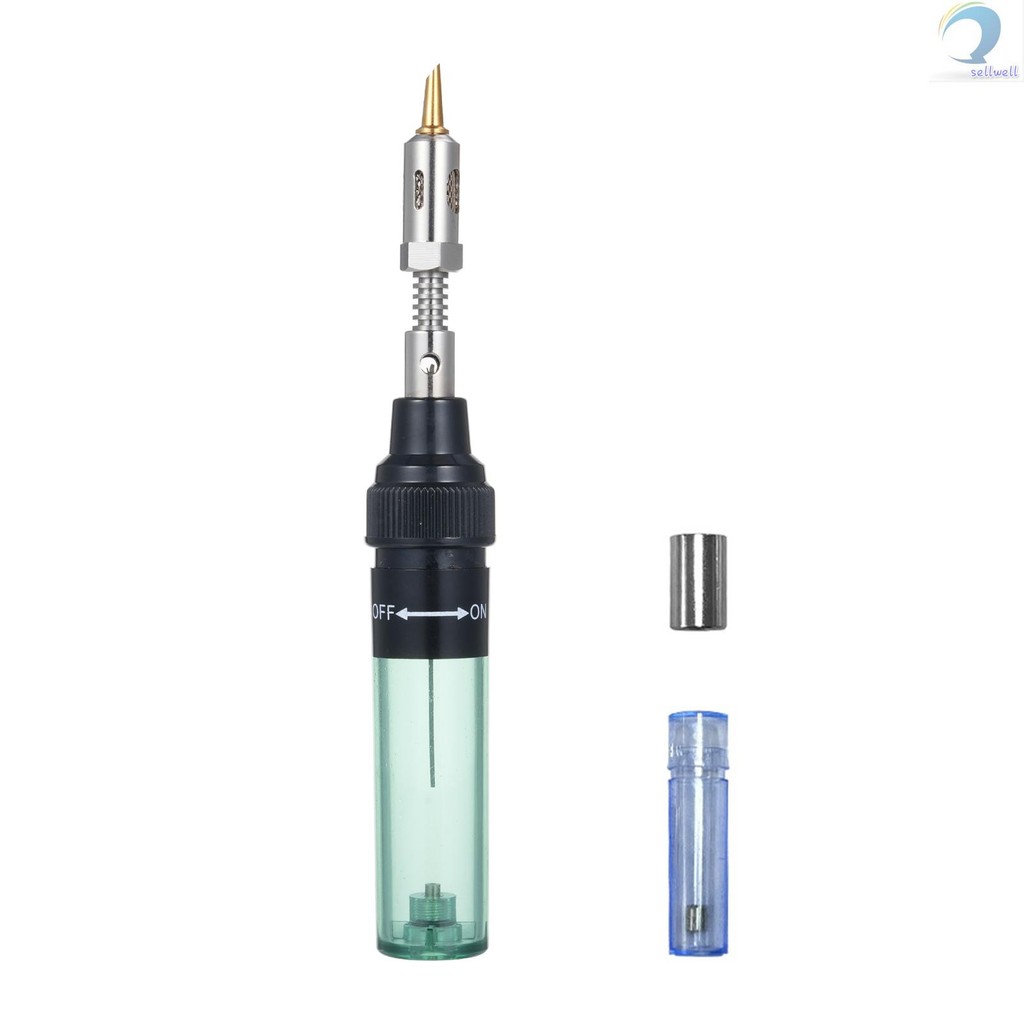 1300°C Butane Gas Blow Torch Soldering Iron Gun Cordless Welding Pen For Burner
