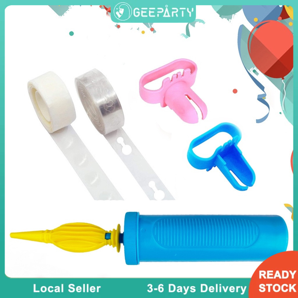 GeeParty Balloon accessories Balloon Chain Balloon Dot Knotter Inflator ...