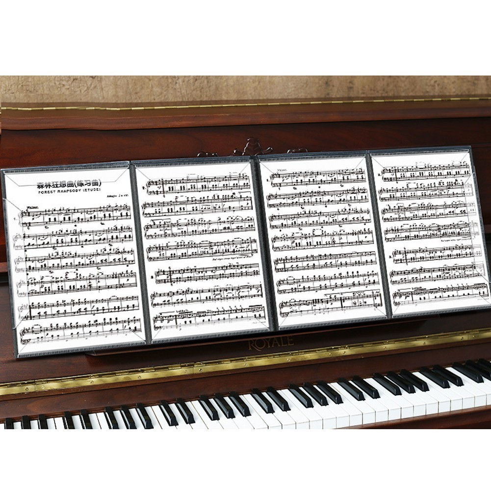 ⚡fast delivery⚡A4 Piano Score Holder Music Book Clip Sheet Note ...