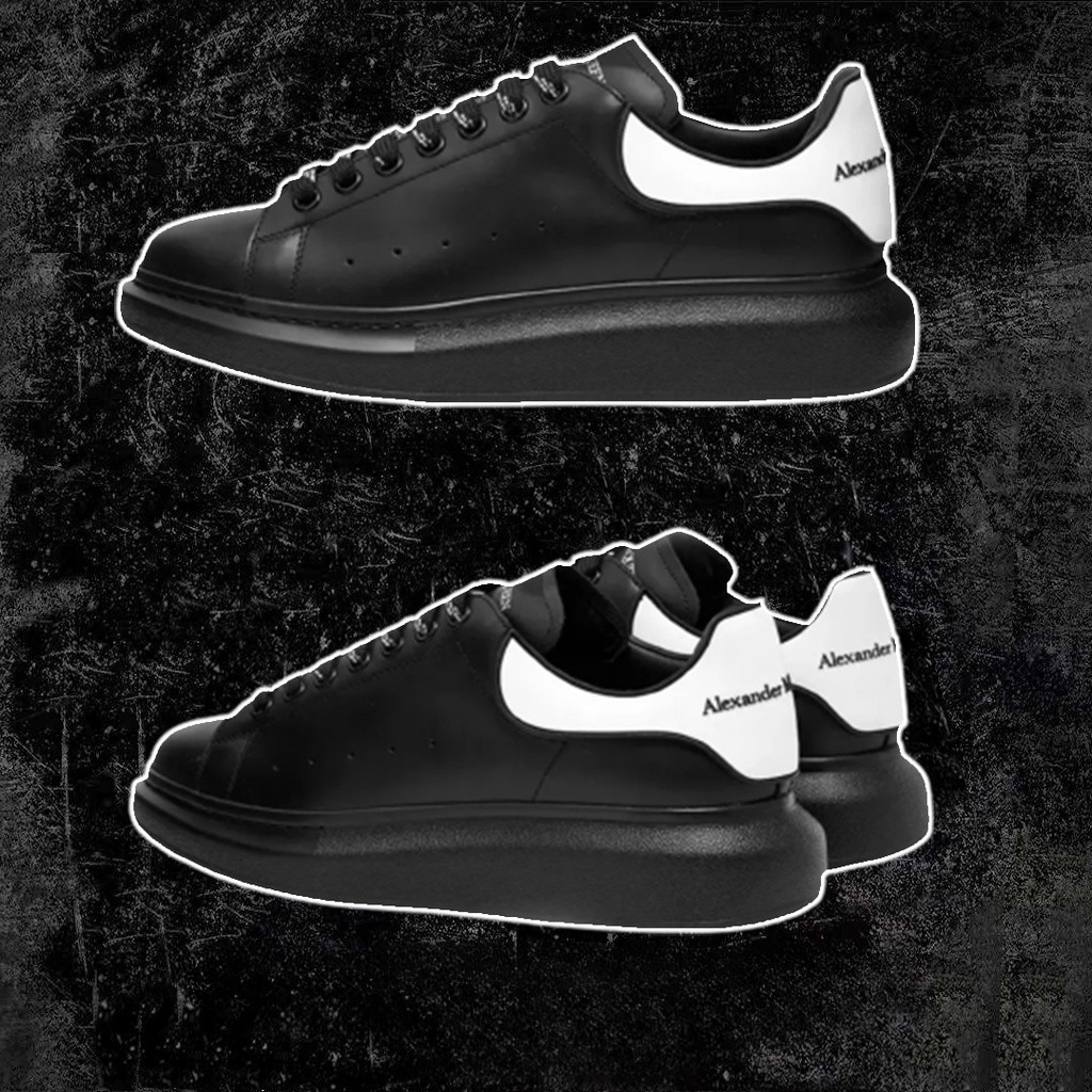 Alexander McQueen white sneakers for men and women Tennis platform ...