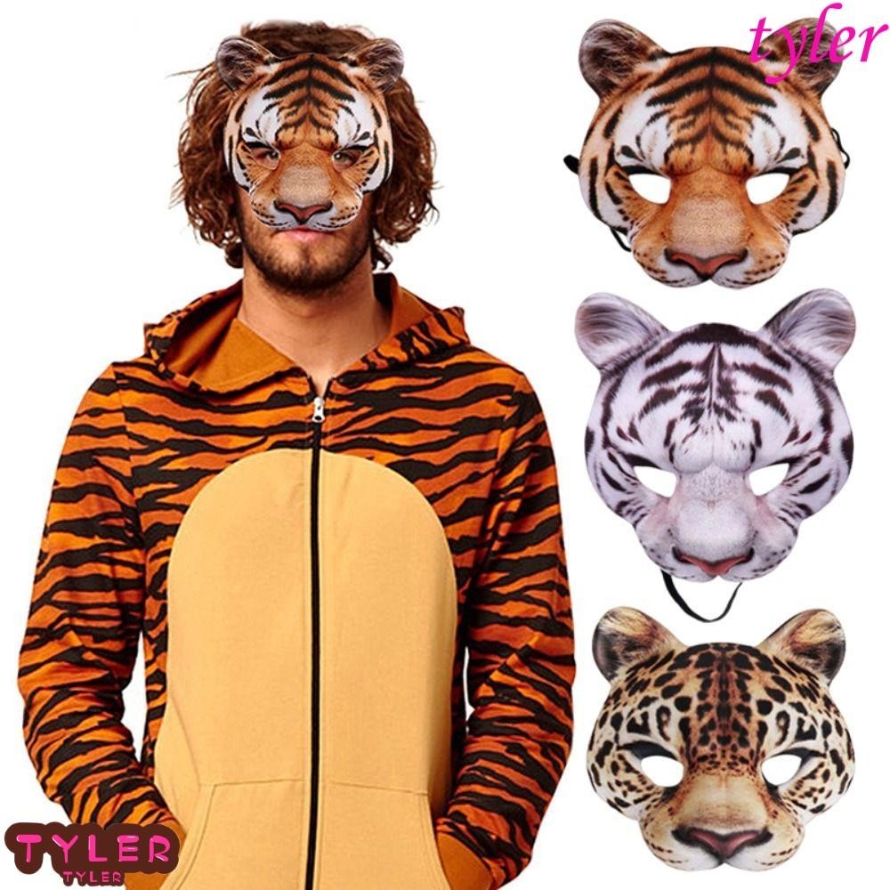 TYLER Halloween Masks Carnival Party Simple Halloween Prop Cosplay ...