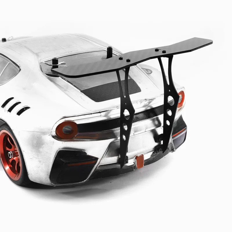Carbon Fiber Tail Wing Rear Spoiler for 1/10 RC On-Road Racing Rally ...