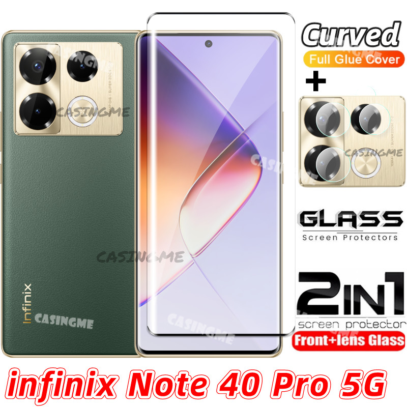 Infinix Note 40 Pro 5G Tempered Glass Film in Screen Protector