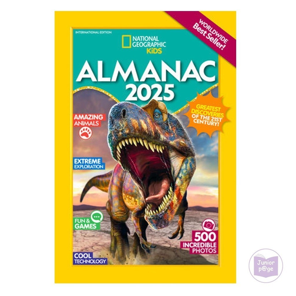 National Geographic Kids Almanac 2025 (International Edition) Shopee