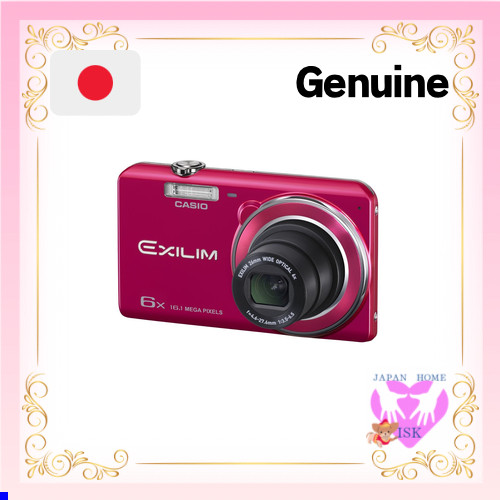 CASIO Digital Camera EXILIM EX-ZS26RD Wide Angle 26mm Optical 6x